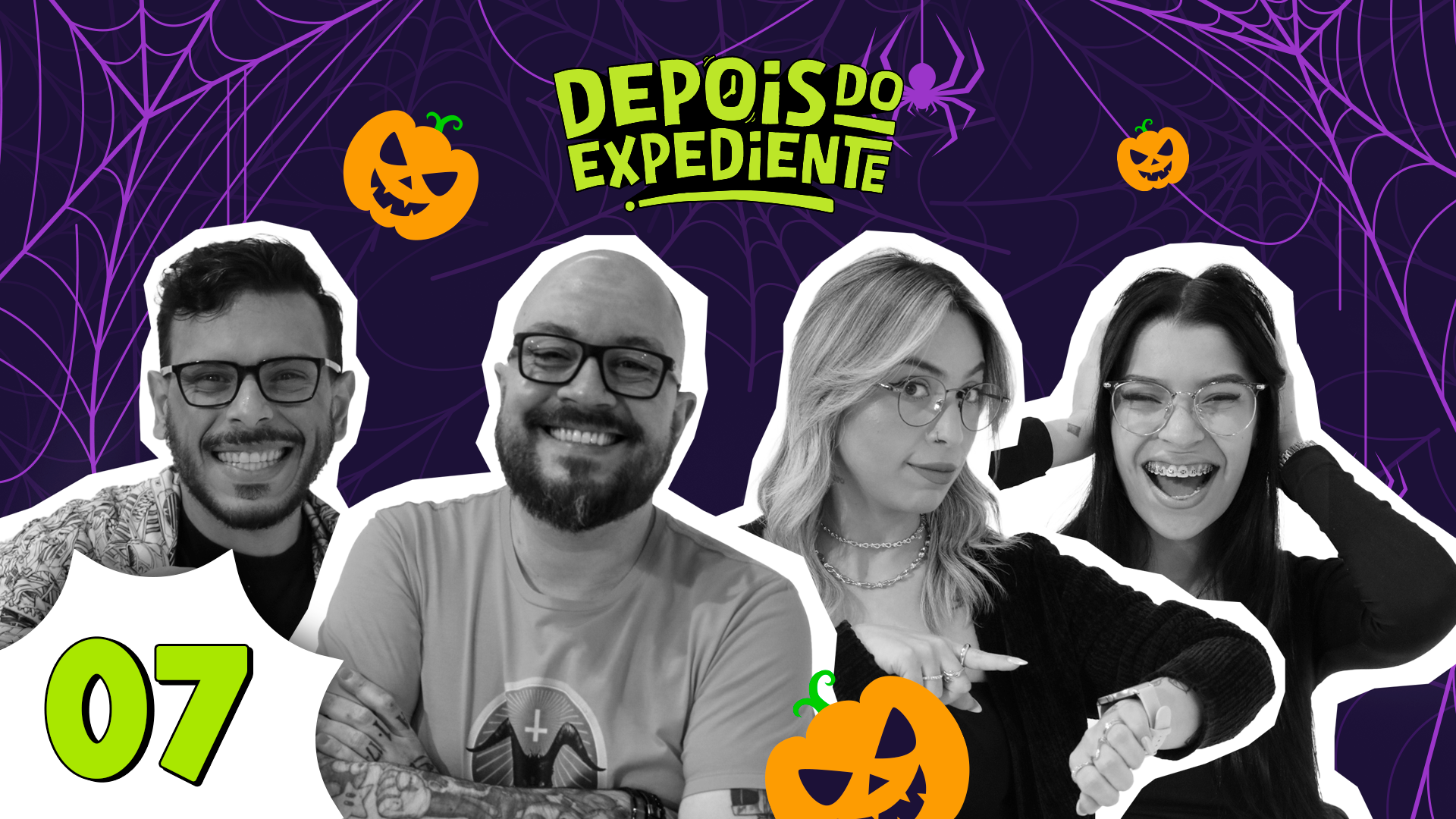 Capa do episódio Halloween da Firma, Baile Sephora e Teorias Bizarras de Filmes de Terror