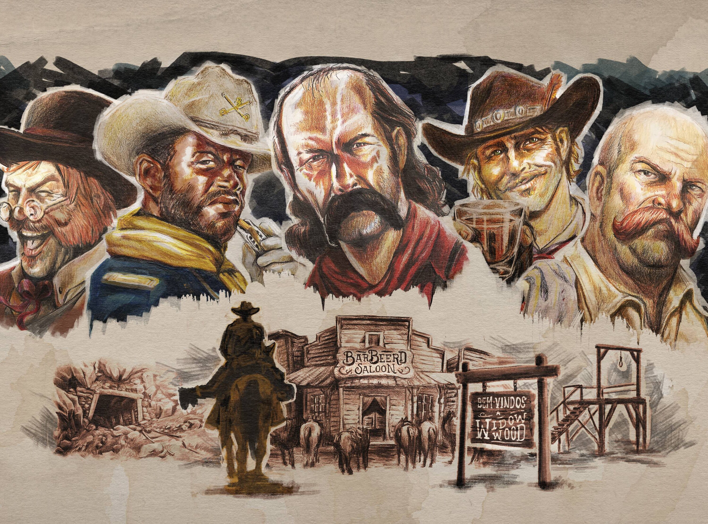 Capa do episódio RPG Western 1: Bem-Vindos a Widow Wood