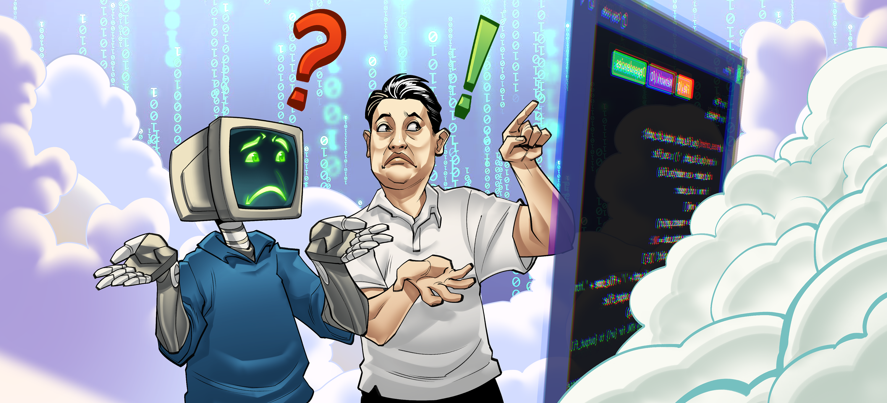 Capa do episódio Até Onde a Inteligência Artificial Pode Ir na Programação