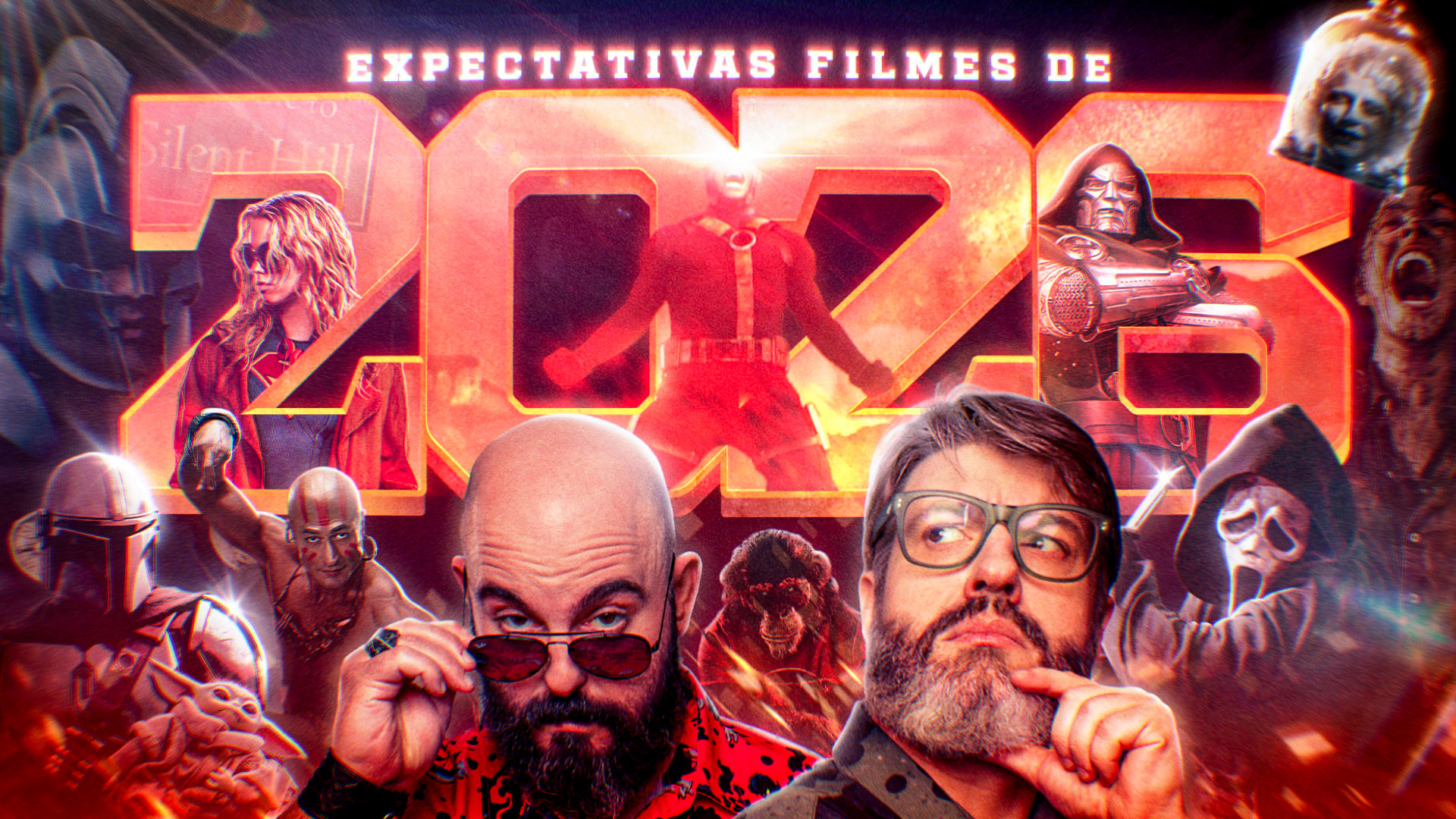 EXPECTATIVA 2026 - FILMES QUE QUEREMOS VER (OU NÃO...)