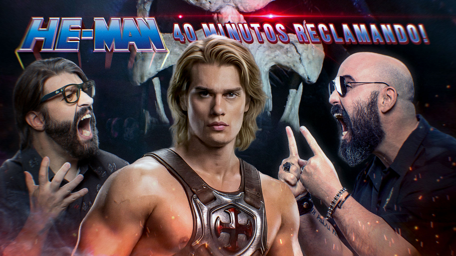 Trailer He-Man - Mestres do Universo: 40 MINUTOS RECLAMANDO!