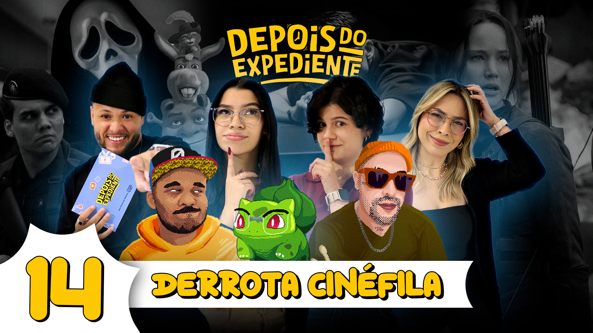 Capa do episódio ADIVINHANDO FILMES PELO LETTERBOXD | Depois do Expediente 14