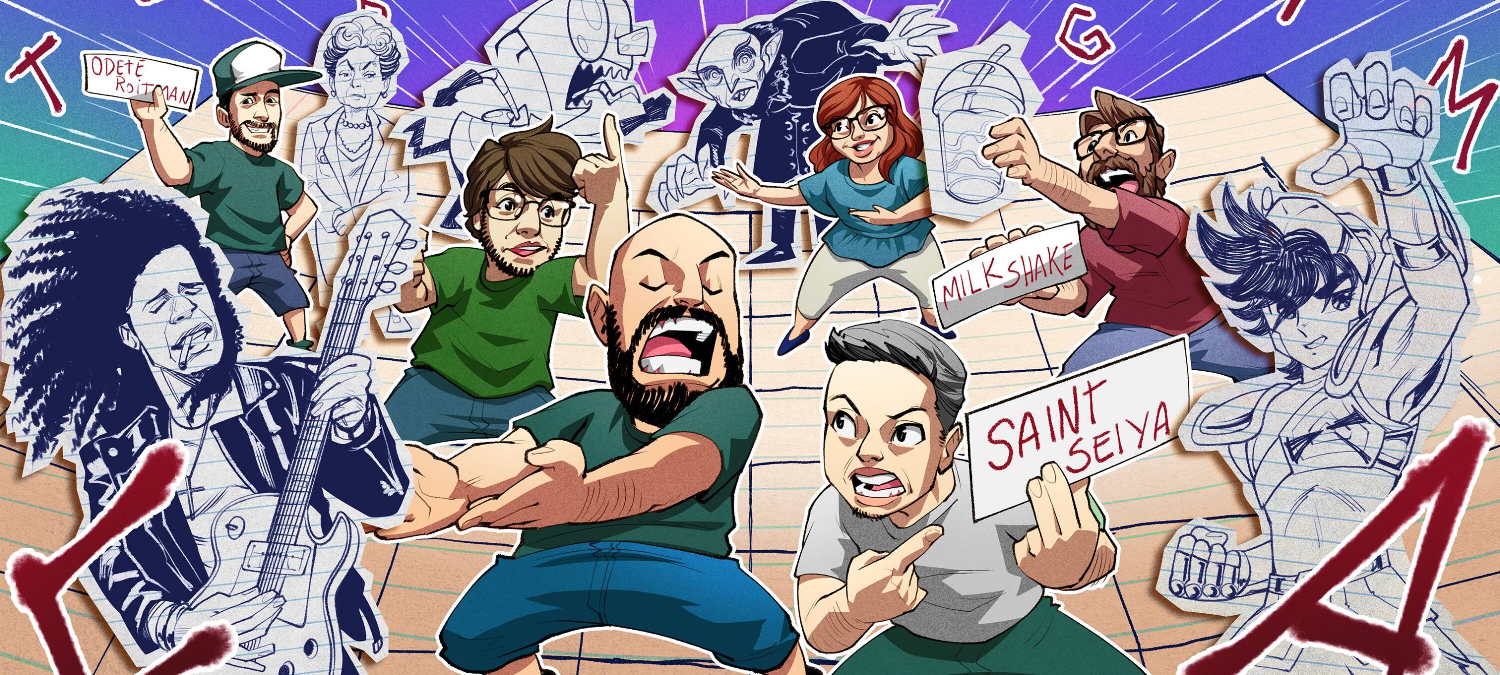 Adedanha de Gente Ruim e Solo de Guitarra no Deserto?