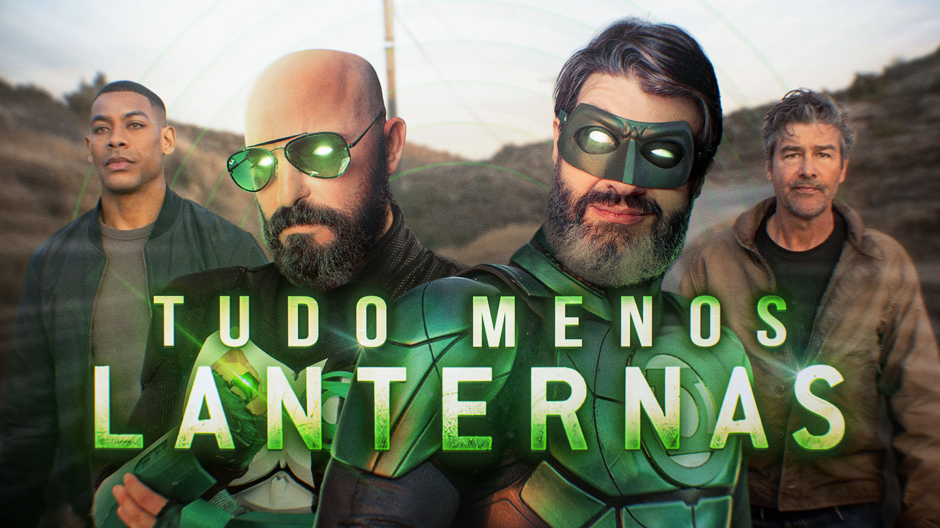 Trailer LANTERNAS - CADÊ O VERDE, JAMES GUNN???