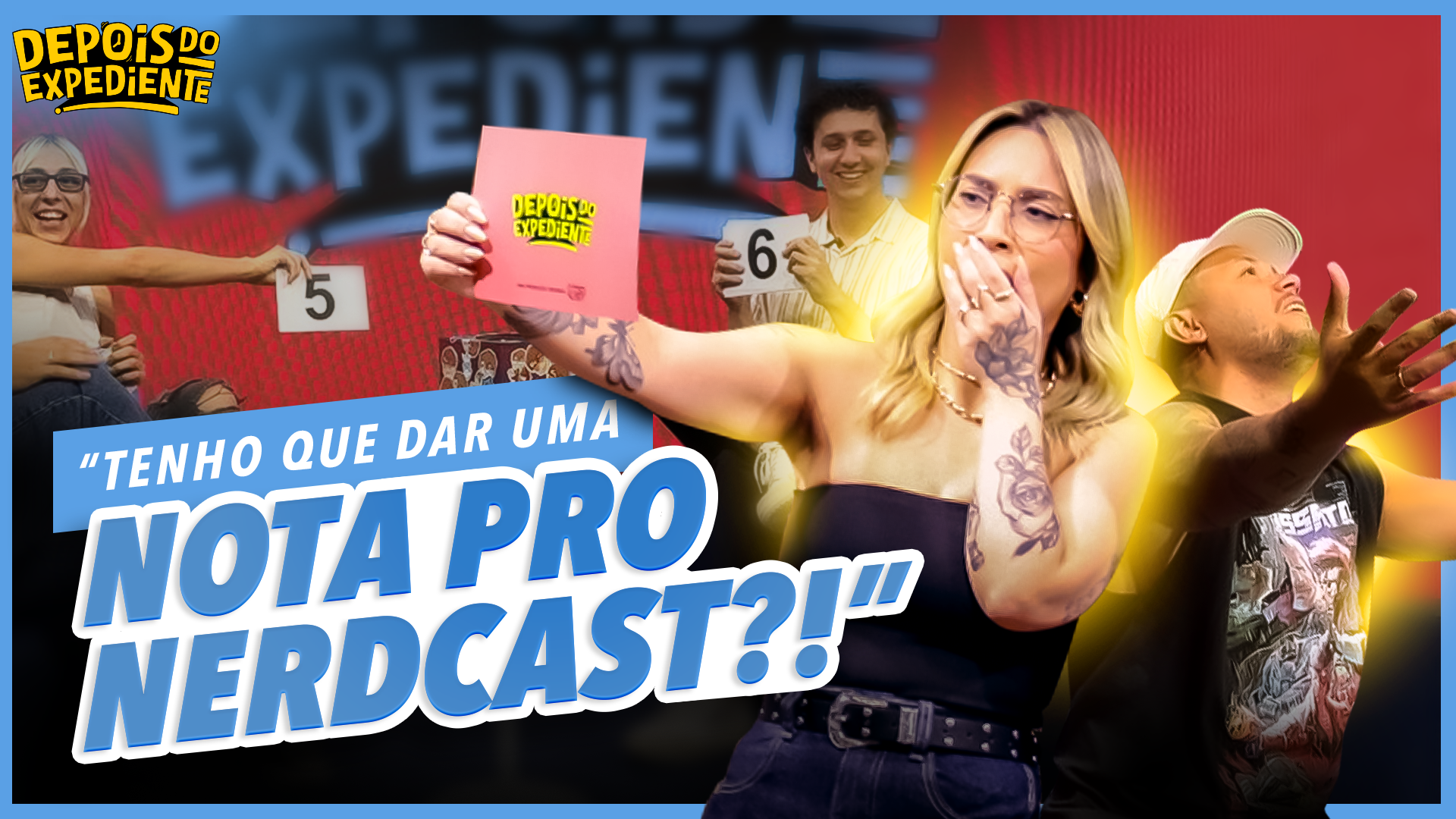 Capa do episódio QUAL É A NOTA? NerdCast, MCU e mais? | Depois do Expediente 19
