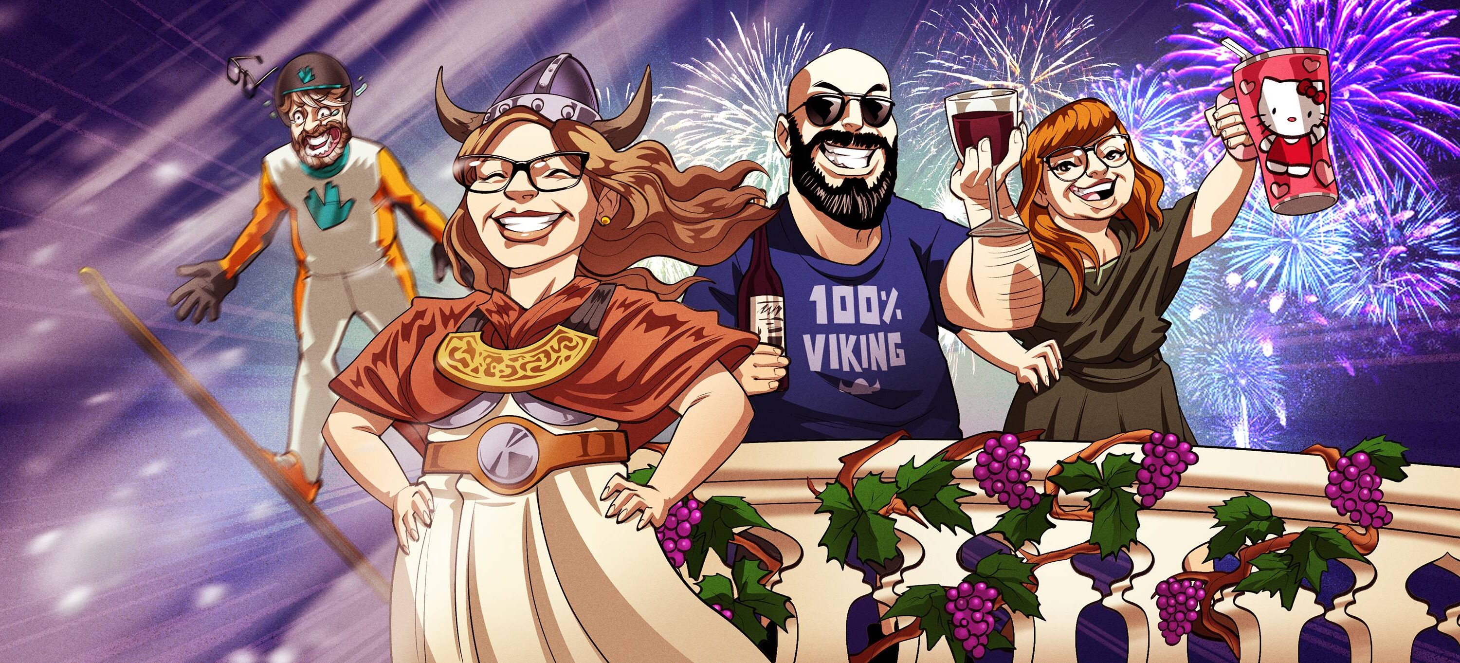 Capa do episódio Qual é a Pauta? Anatomia Viking, Vinho da Casa e Doping de Peru