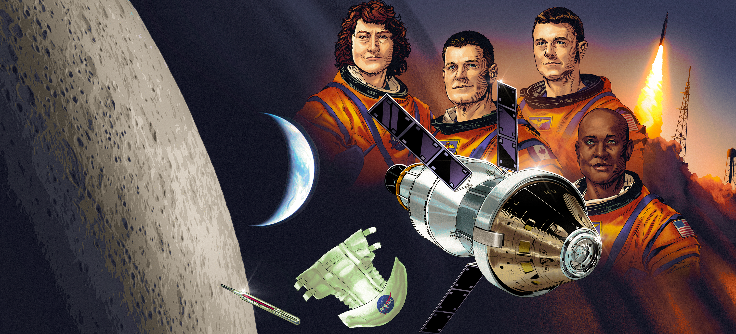 Capa do episódio Artemis II: A Nova Era da Humanidade na Lua