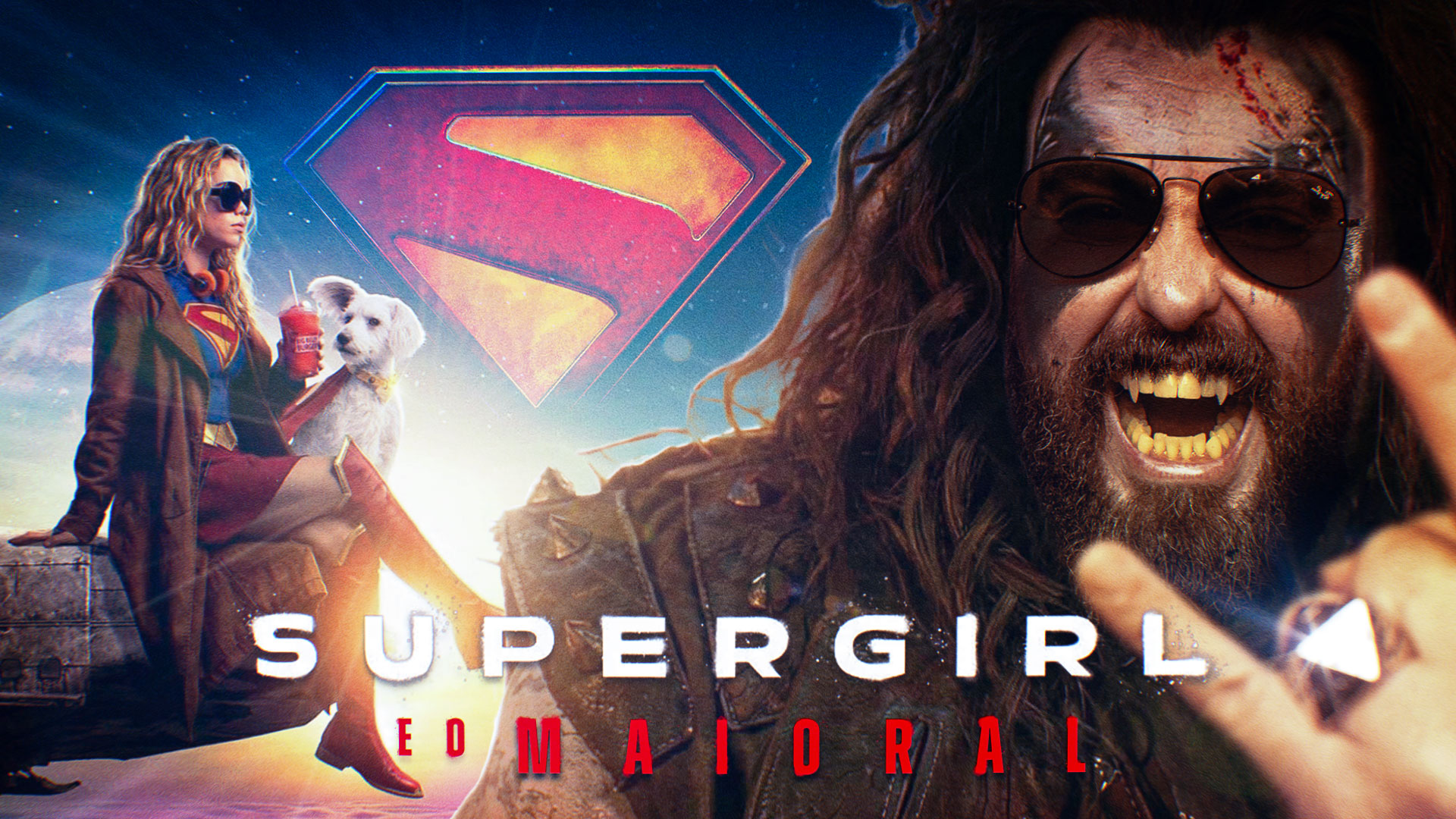 Trailer Supergirl - NÃO MACHUCA O CACHORRO!!!