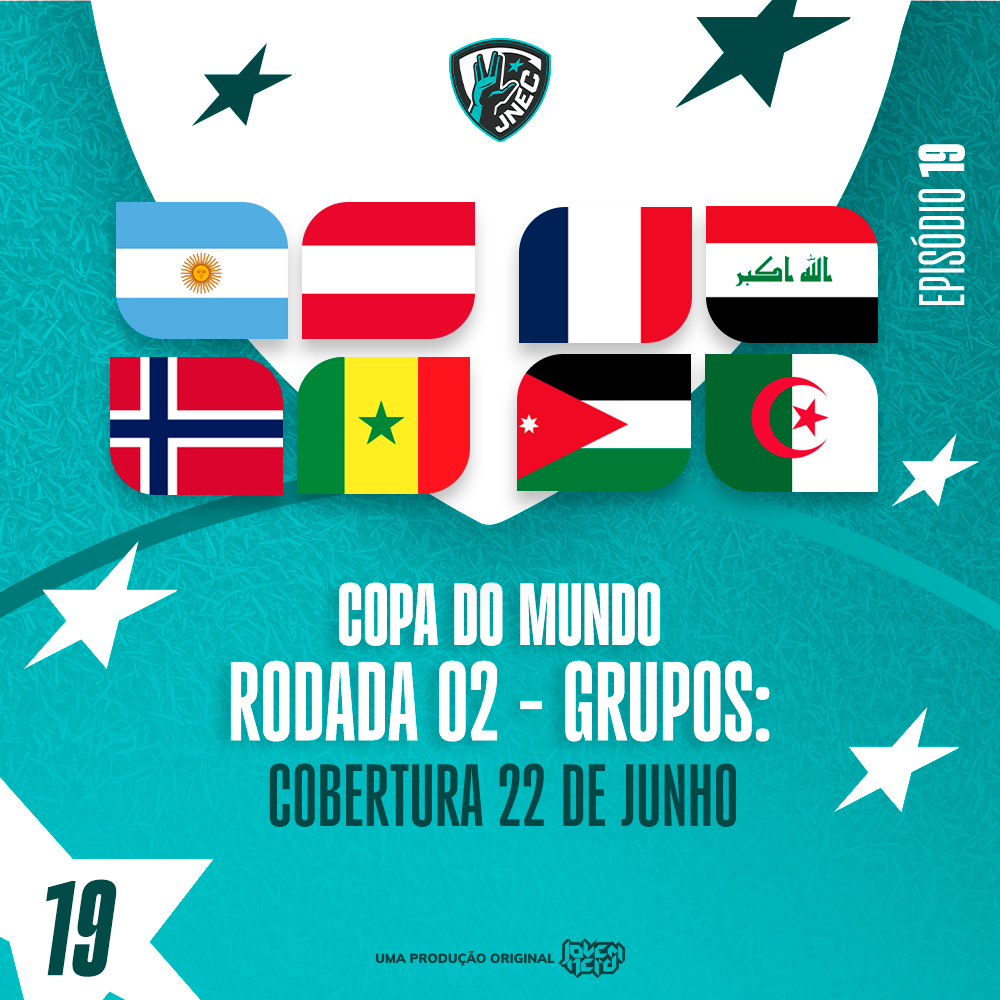 DIA #12 DA COPA 2026: 22 DE JUNHO - MESSI É O MAIOR PERDEDOR DE PÊNALTIS DA HISTÓRIA | JNEC 19