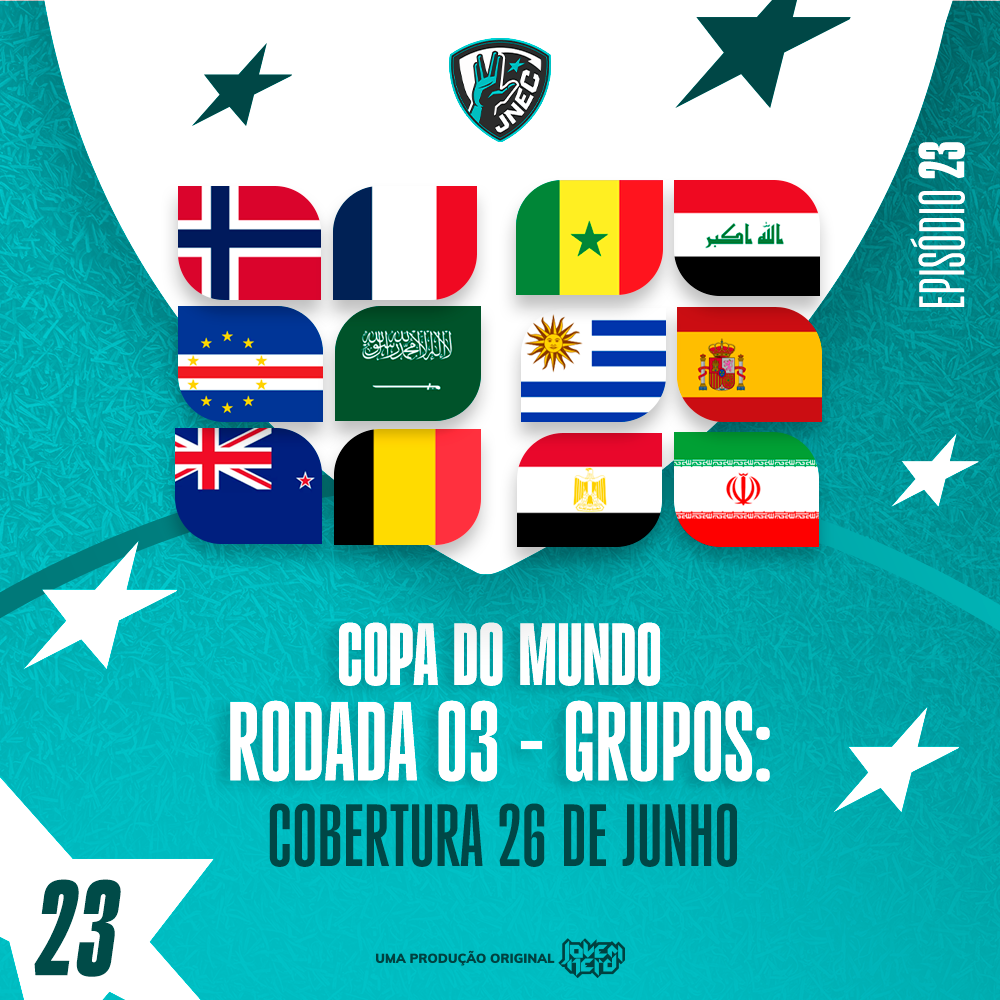 DIA #16 DA COPA 2026: 26 DE JUNHO - O URUGUAI PERDEU A ALMA | JNEC 23