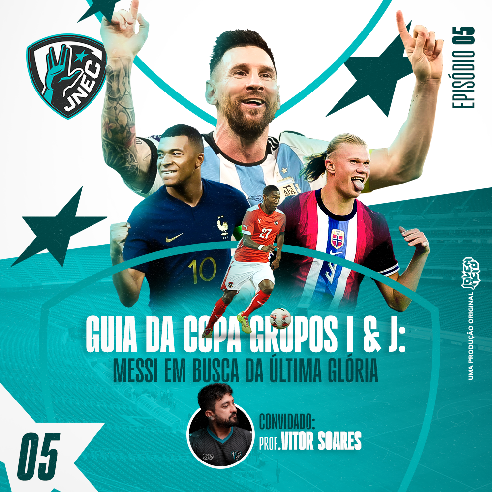 GUIA DA COPA 2026 - GRUPOS I & J: Messi Em Busca da Última Glória | JNEC 05