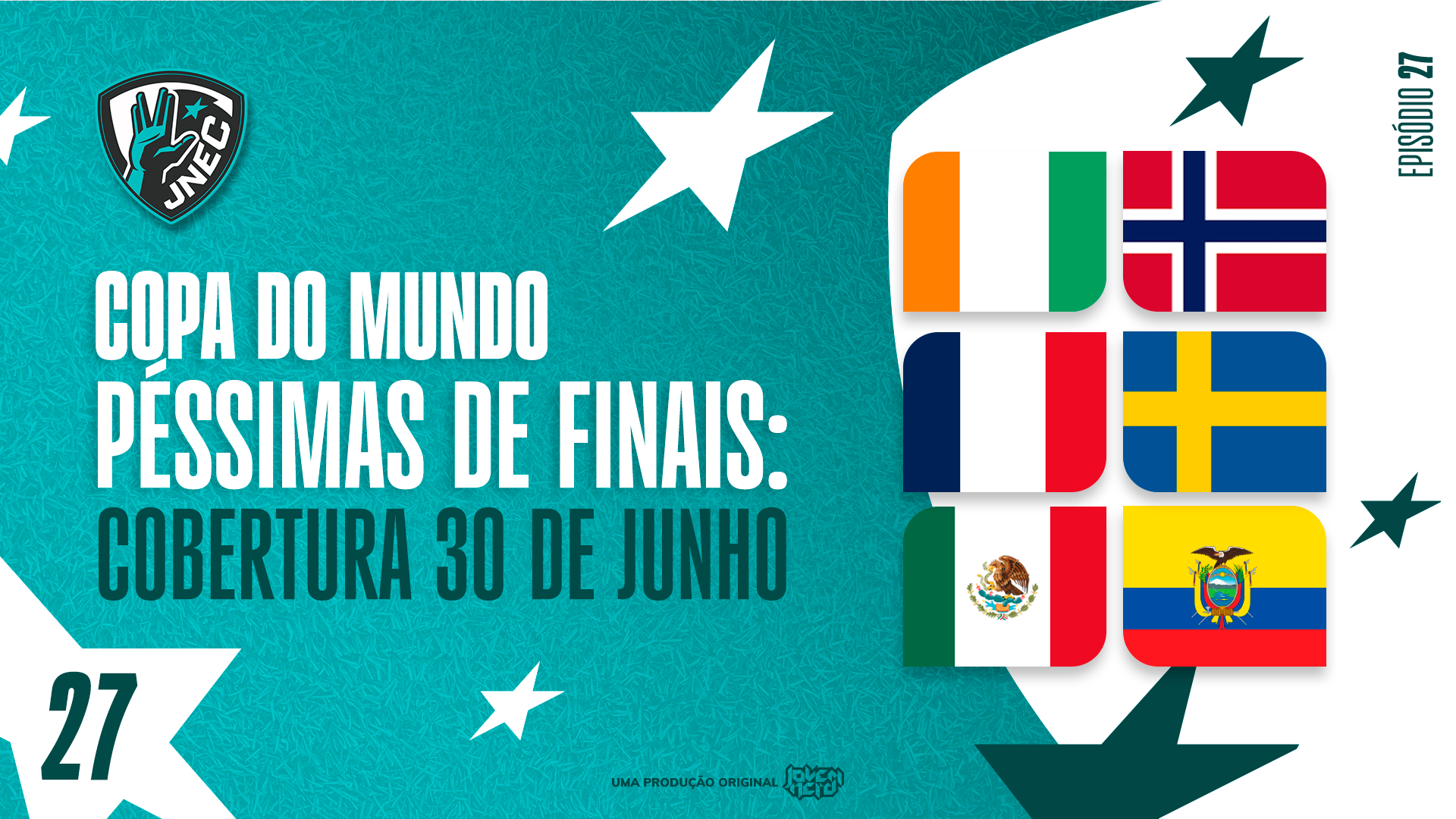 DIA #20 DA COPA 2026: 30 DE JUNHO - QUEM TEM MEDO DO HAALAND? | JNEC 27