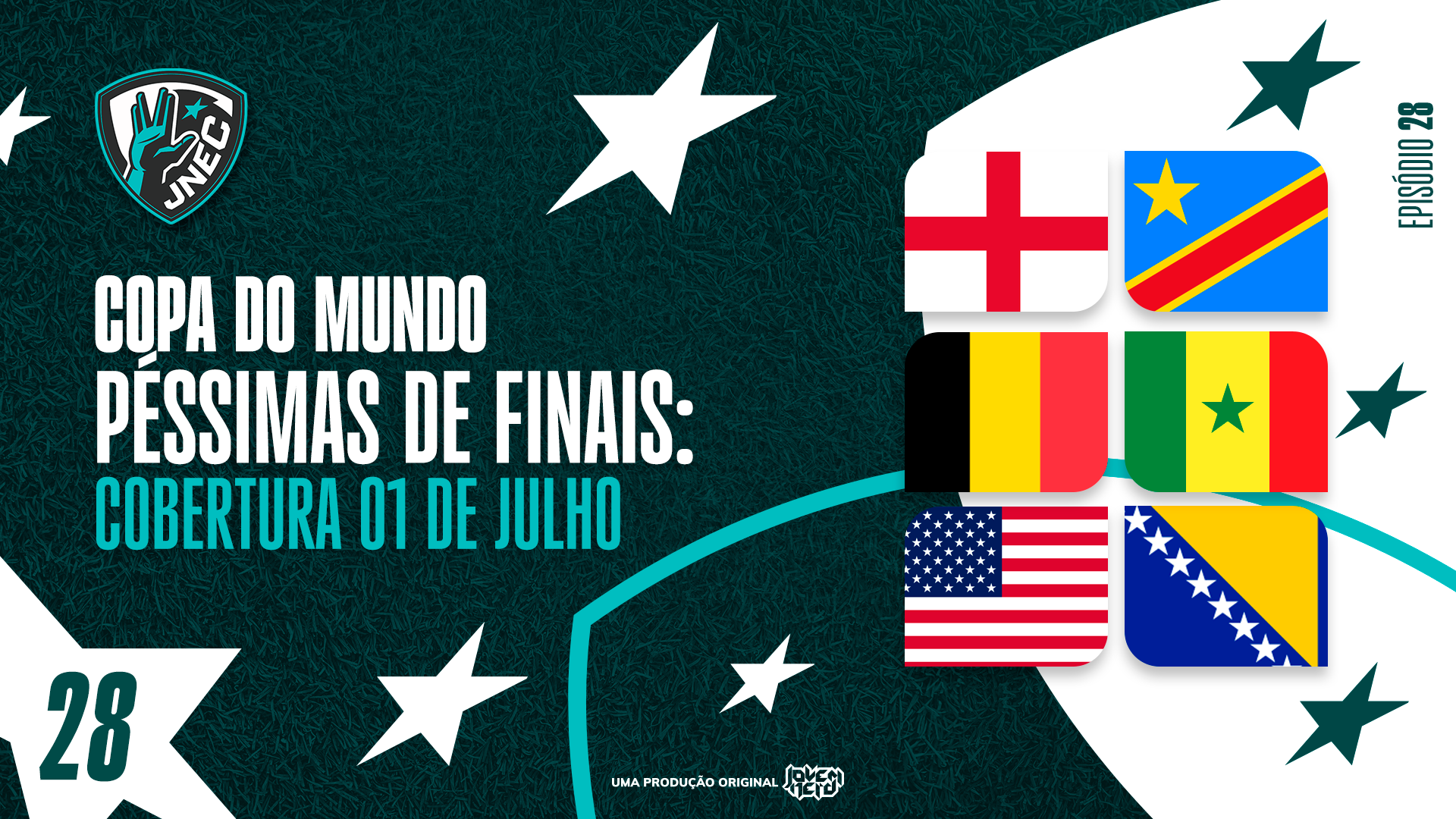 DIA #21 DA COPA 2026: 01 DE JULHO - O DIA MAIS TRISTE DA COPA (ATÉ AGORA) | JNEC 28