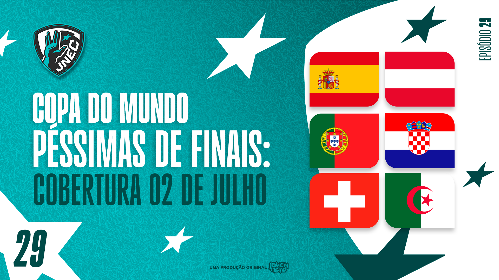 DIA #22 DA COPA 2026: 02 DE JULHO - TEM QUE ACABAR A TECNOLOGIA | JNEC 29
