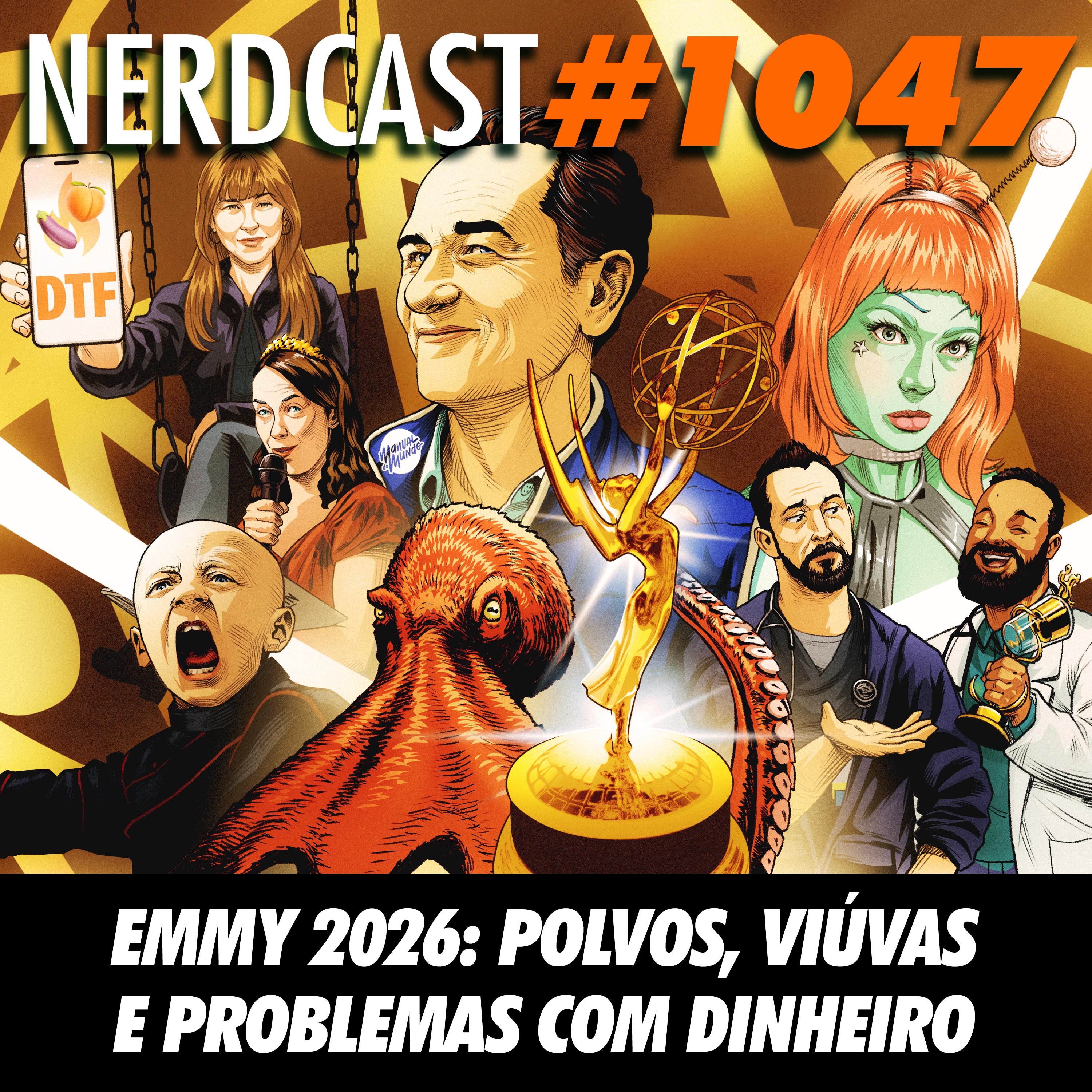 Emmy 2026: Polvos, Viúvas e Problemas com Dinheiro