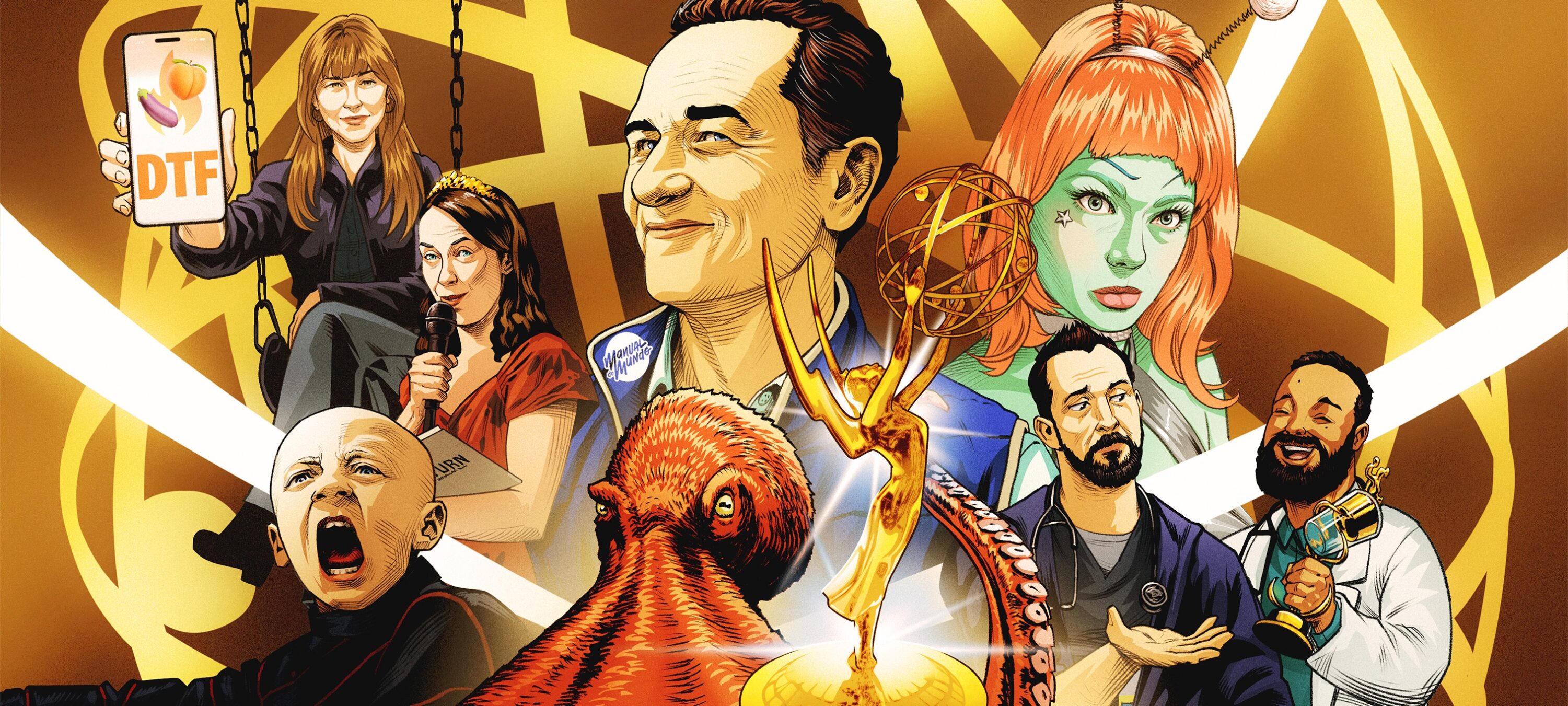 Emmy 2026: Polvos, Viúvas e Problemas com Dinheiro