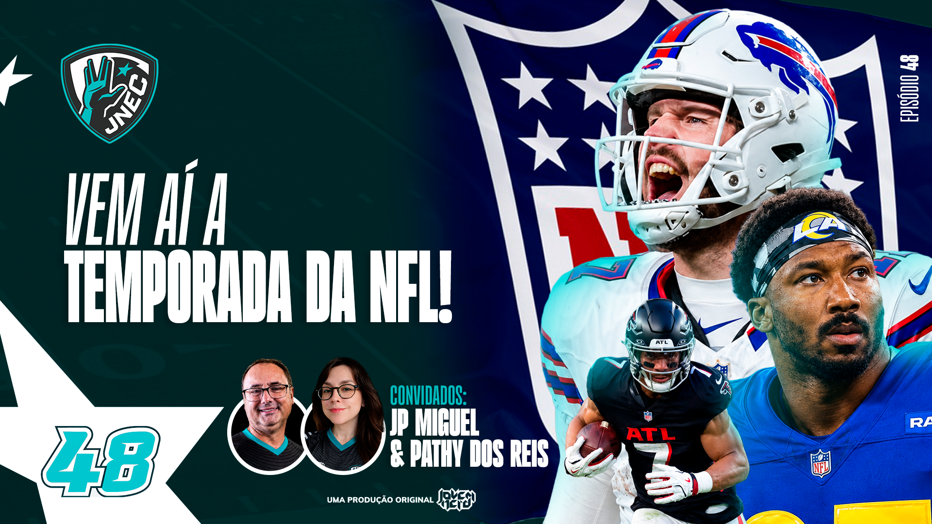 VEM AÍ A TEMPORADA DE NFL! | JNEC 48