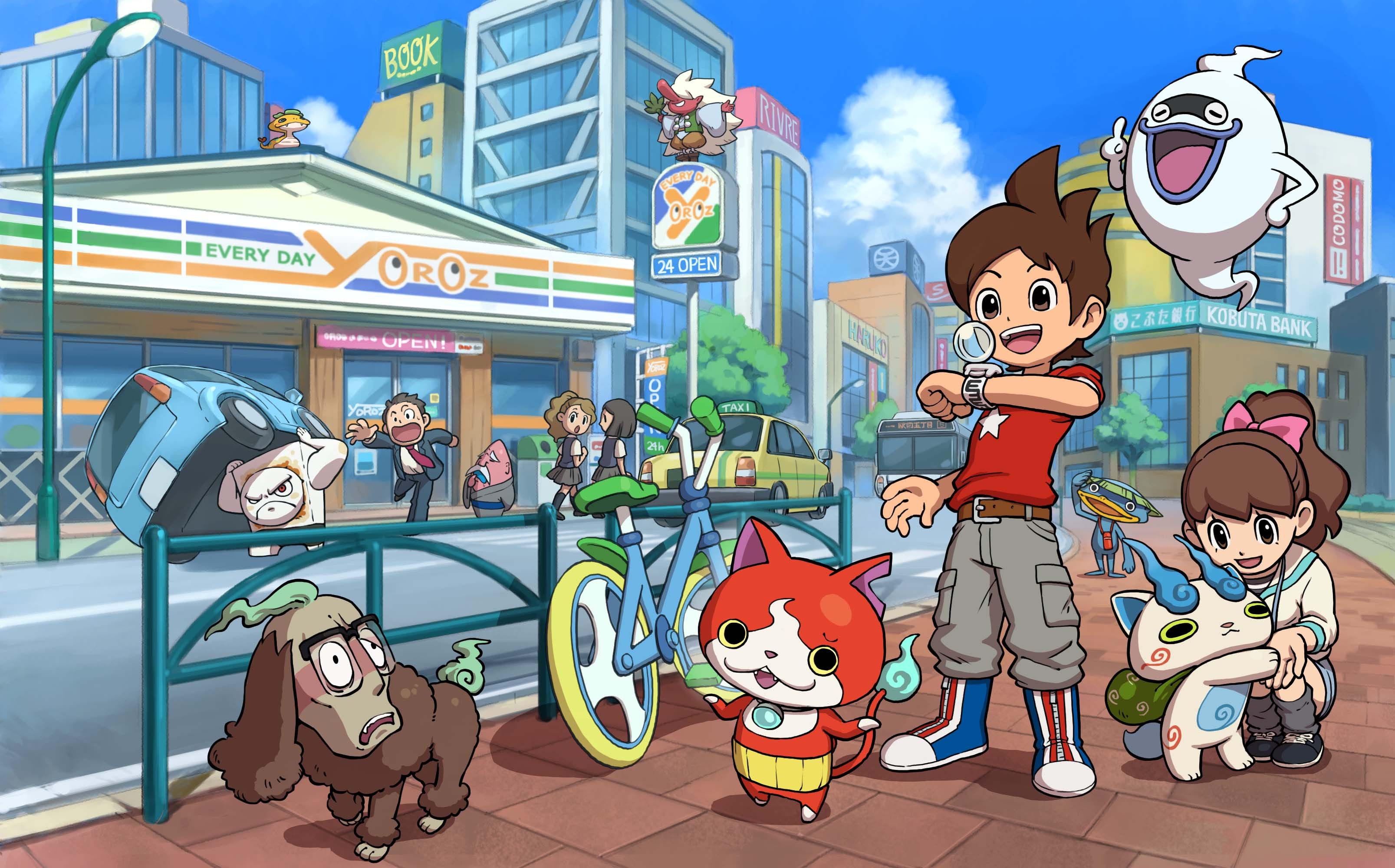 Seu novo Pokémon se chama Yo-Kai Watch