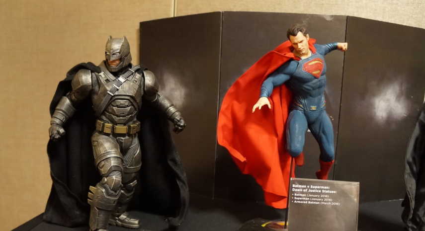 [SDCC]  Miniaturas realistas da DC dedicadas aos games e séries