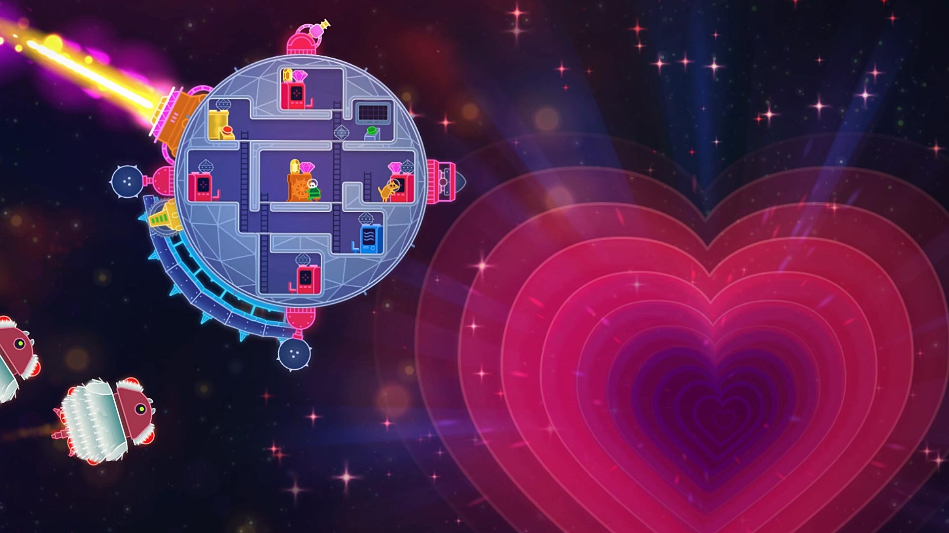 Lovers in a Dangerous Spacetime chega em fevereiro ao PlayStation 4