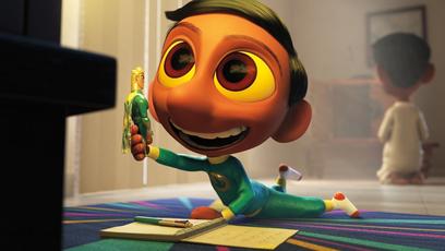 Pixar divulga trecho de seu novo curta, Os Heróis de Sanjay