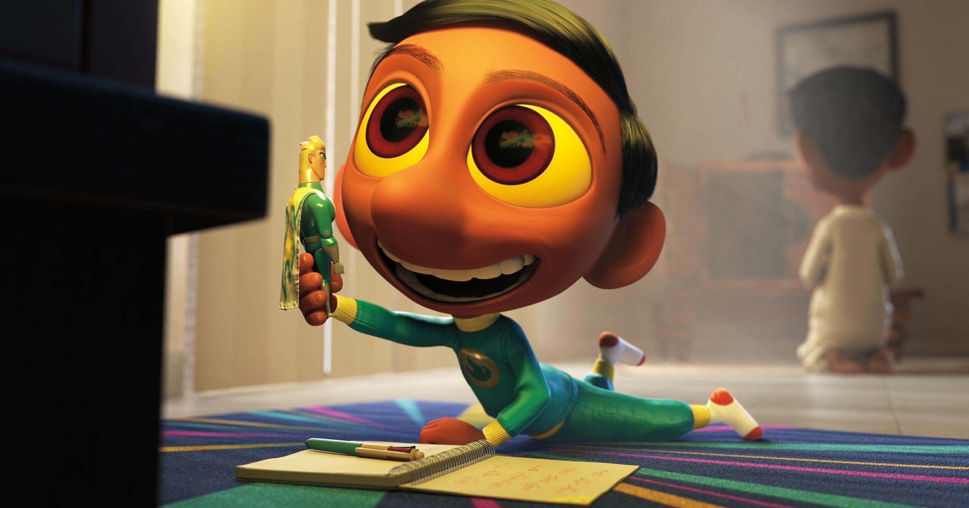 Pixar divulga trecho de seu novo curta, Os Heróis de Sanjay