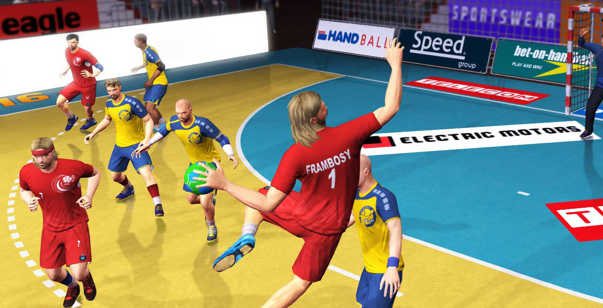 Cansou de jogo futebol? Agora tem de Handebol