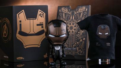 Hot Toys revela o cosbaby de Iron Man Mark XLIII versão Stealth