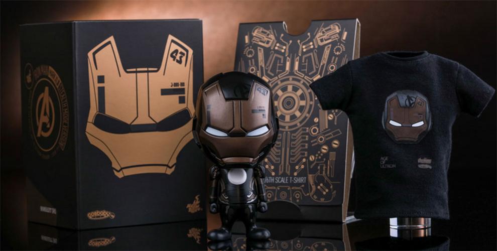 Hot Toys revela o cosbaby de Iron Man Mark XLIII versão Stealth