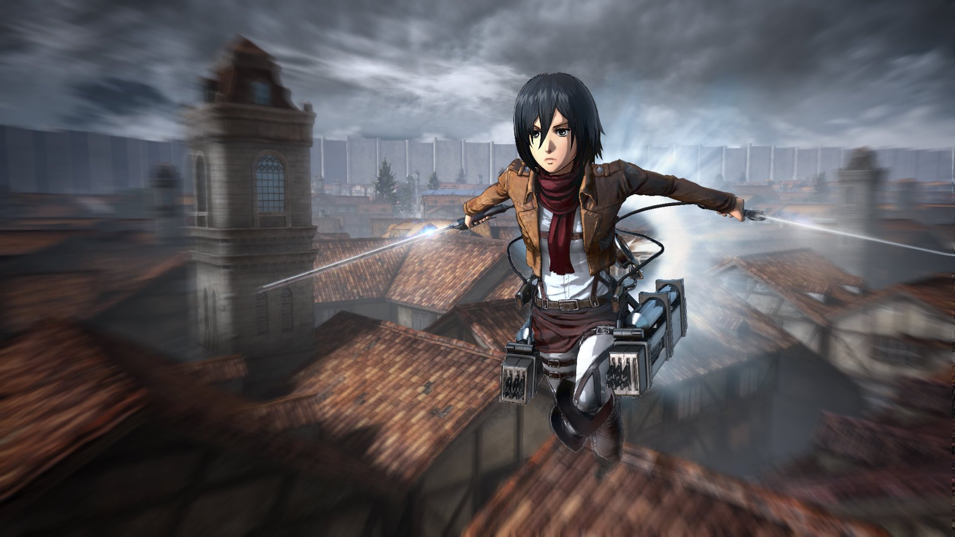 attack on titan game trailer