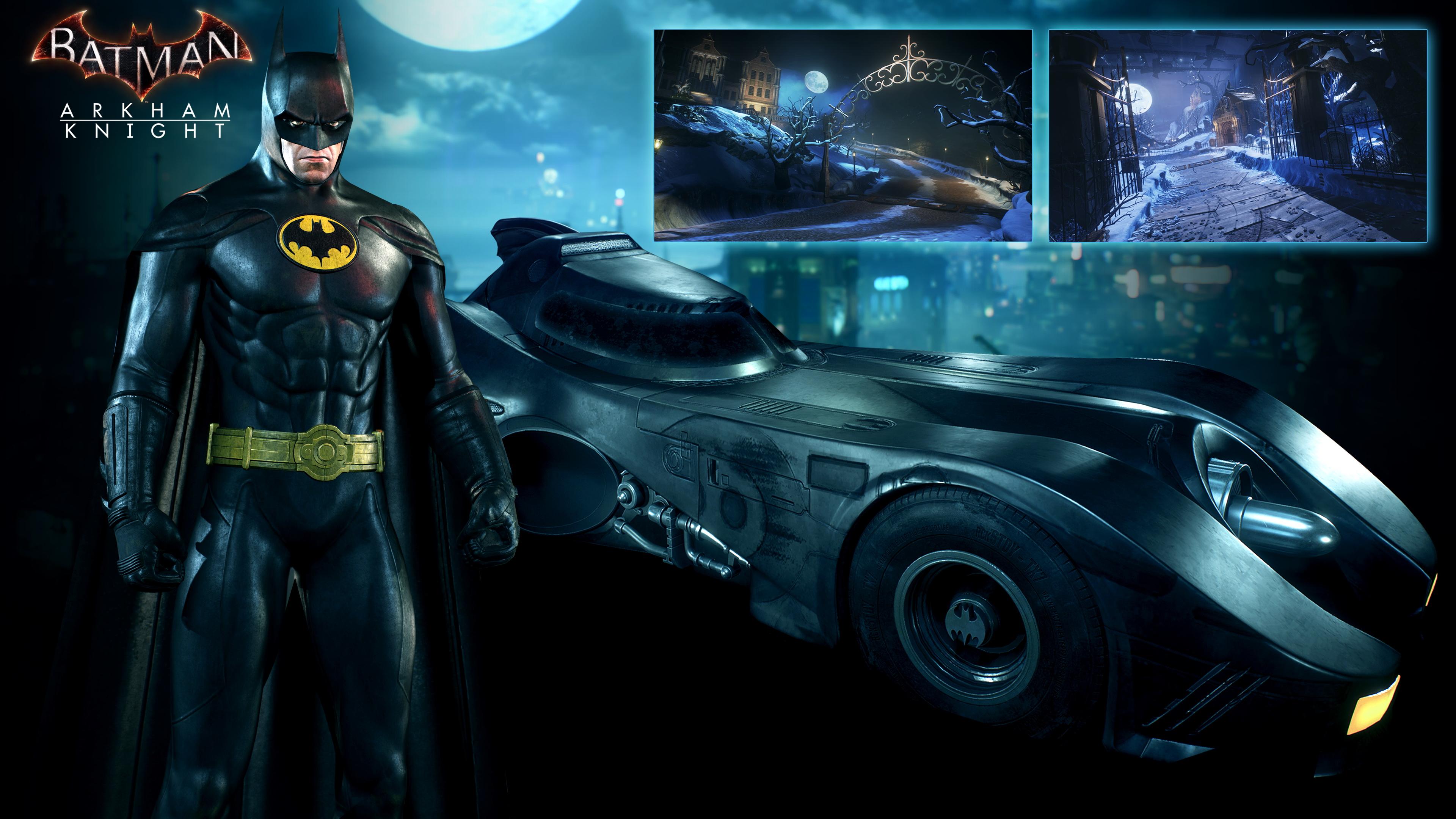 Batmóvel e roupa do Batman de 89 serão adicionados em Arkham Knight