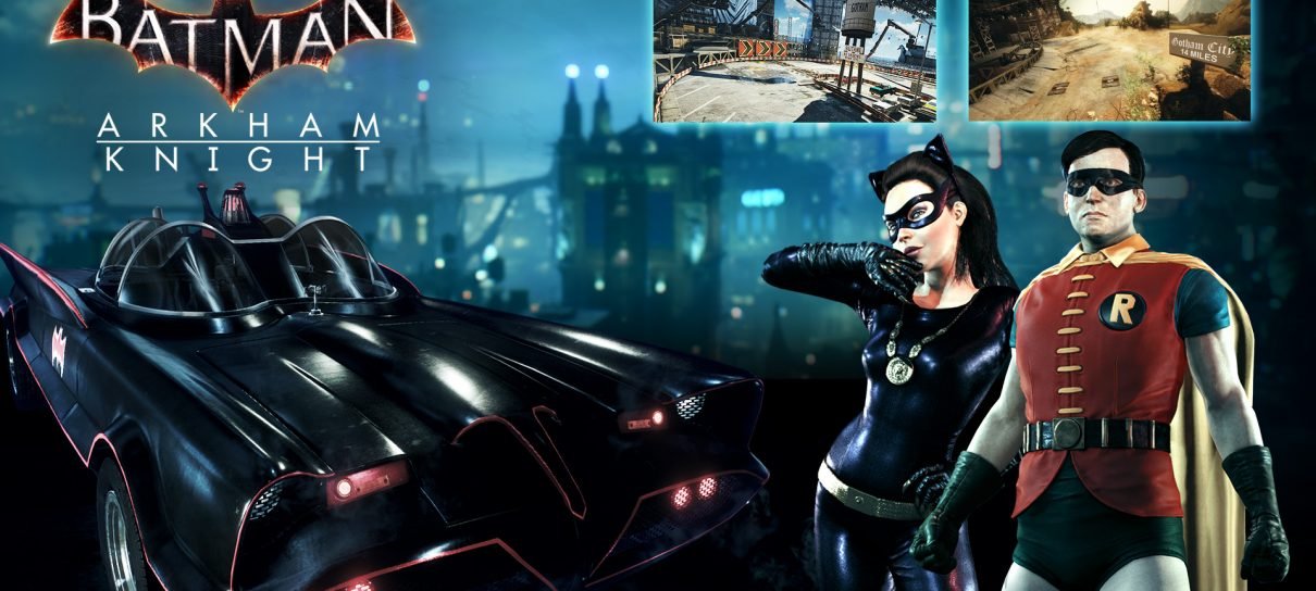 Novo DLC de Batman: Arkham Knight adiciona Batmóvel classico ao jogo