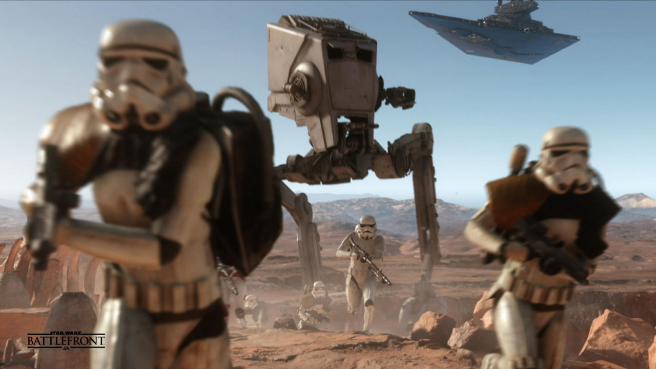 EA divulga o tamanho de Star Wars: Battlefront