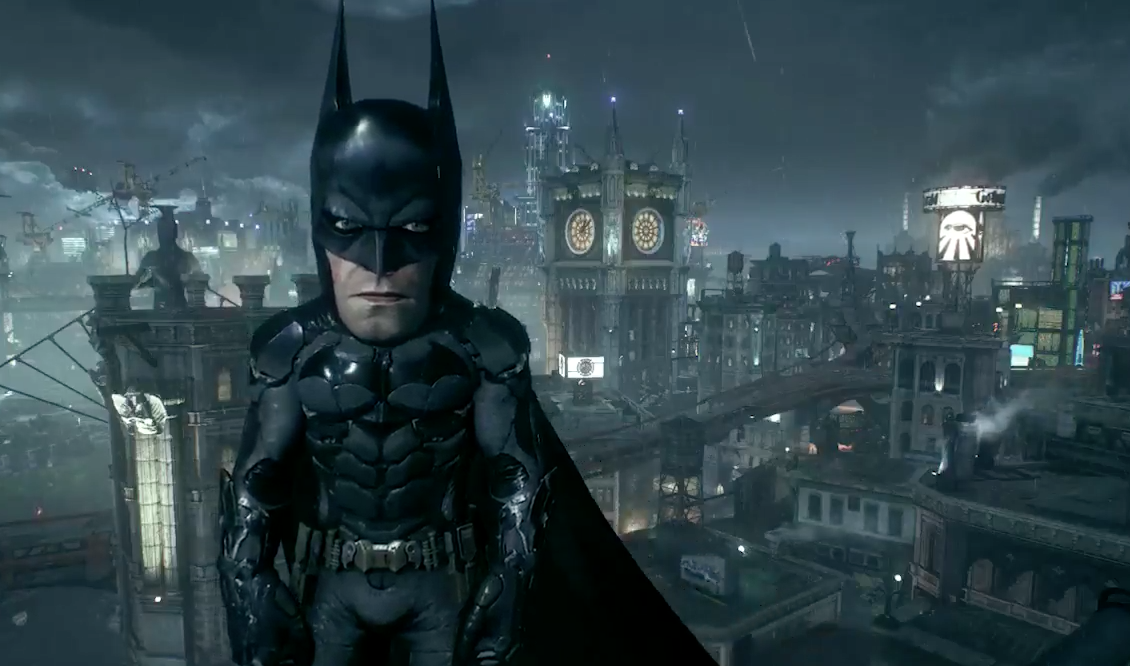 Tem um modo cabeção em Batman: Arkham Knight