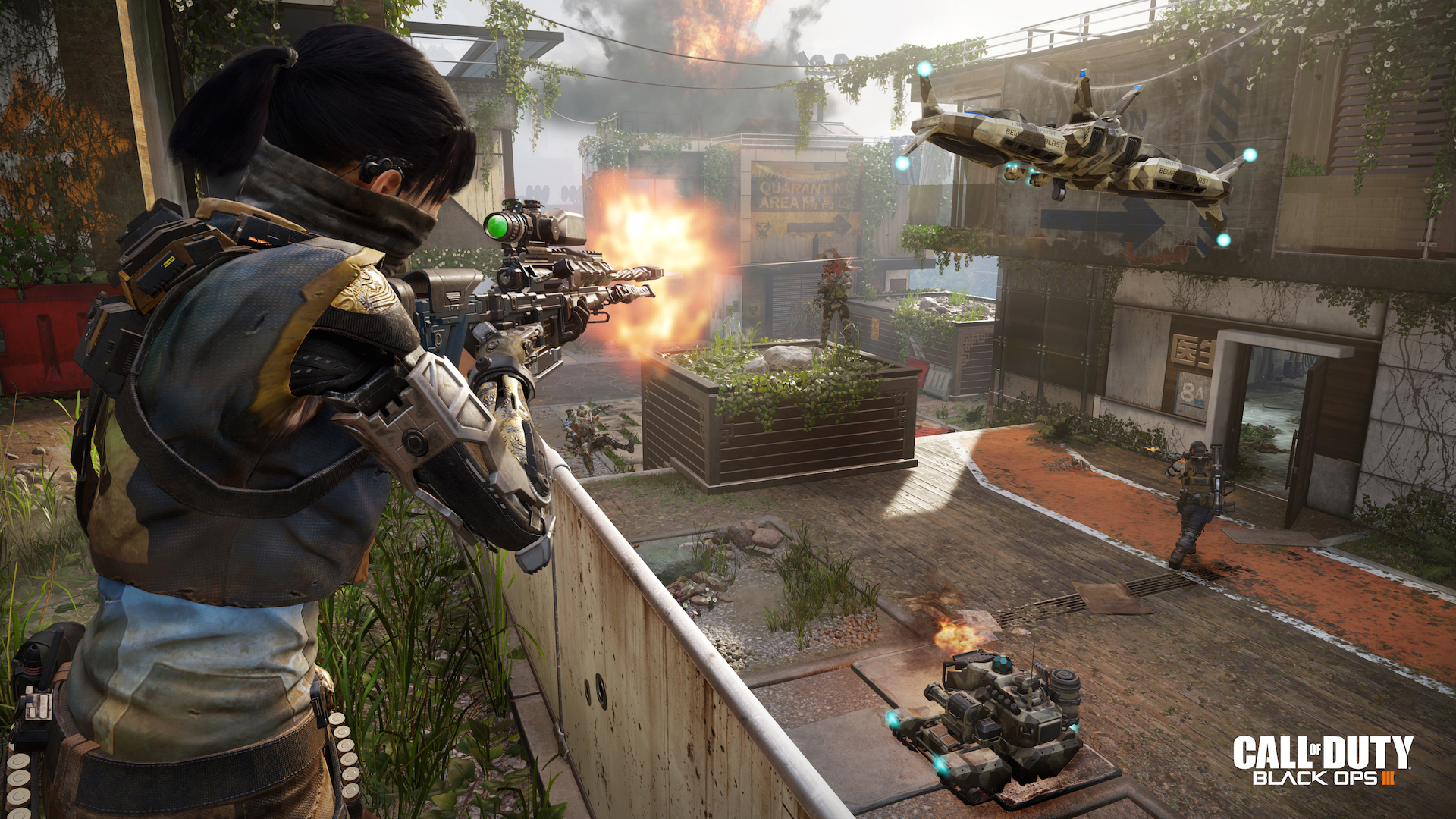 Beta de Call of Duty: Black Ops 3 pesa 15GB, terá sete modos de jogo