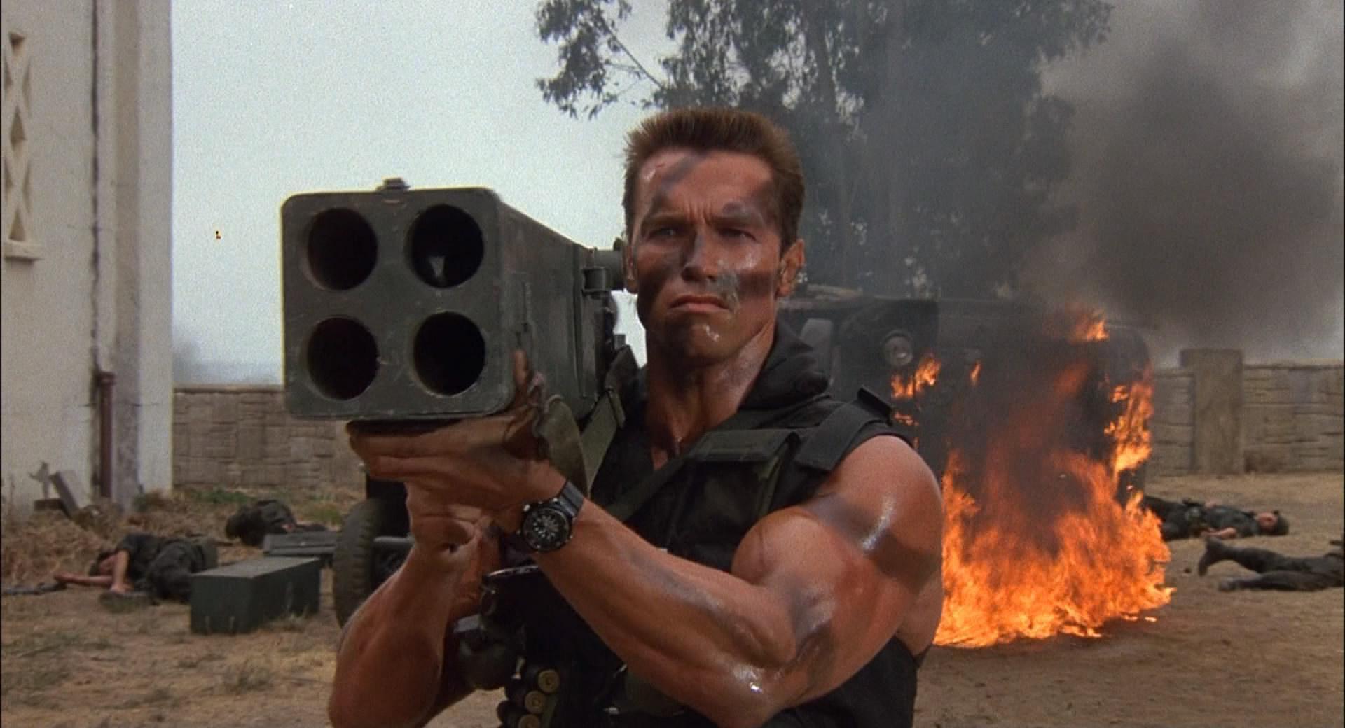 Luz, câmera e destruição! Confira as explosões dos filmes do Schwarzenegger