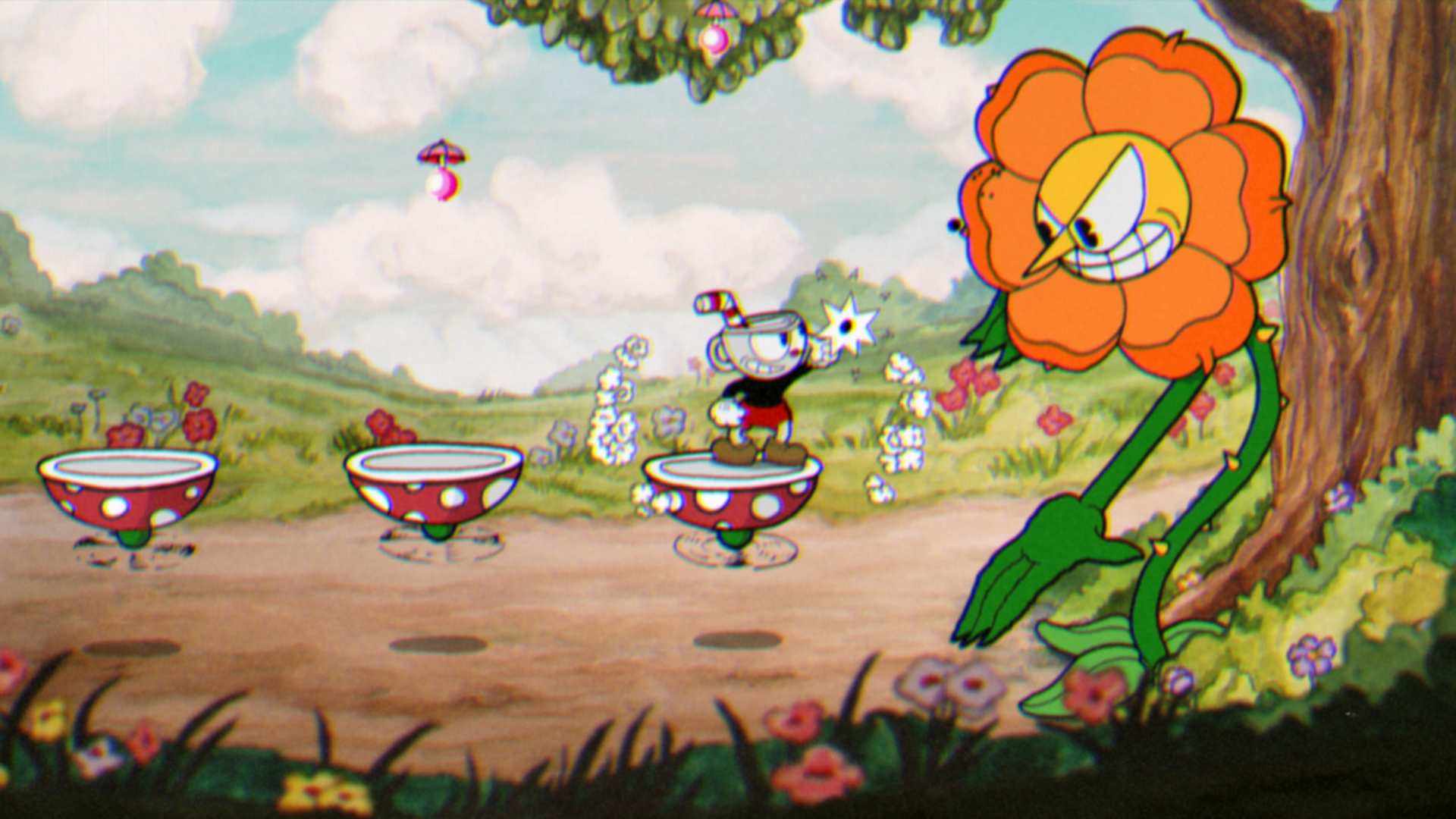 Cuphead agora não é só um jogo com lutas contra chefões (ainda bem)