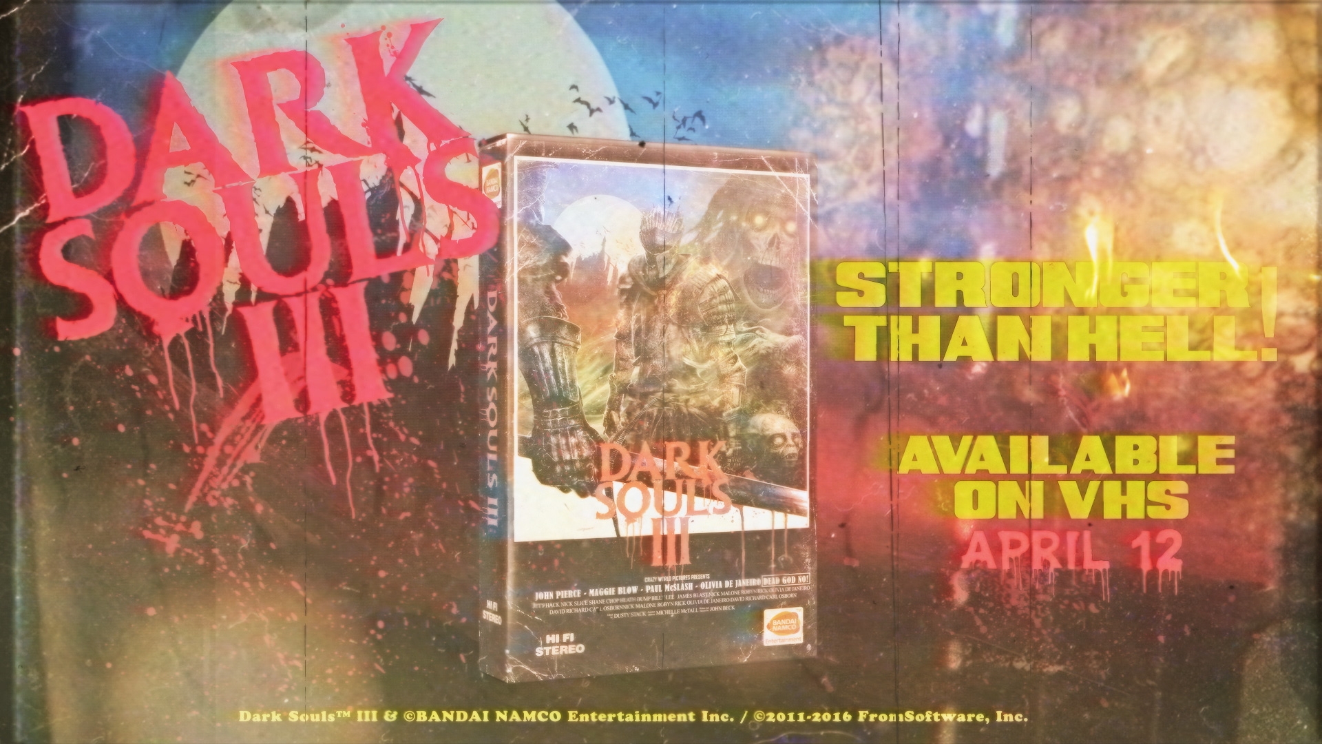 Vídeo imagina Dark Souls 3 como um filme de VHS