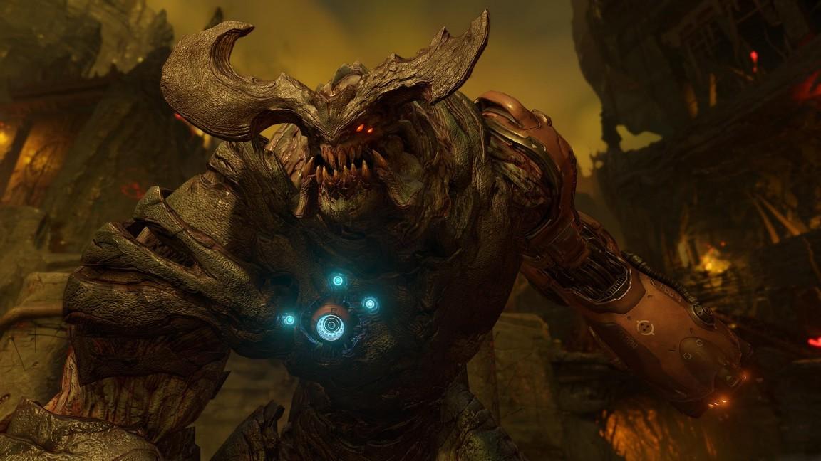 Novas imagens de Doom mostram mais do inferno