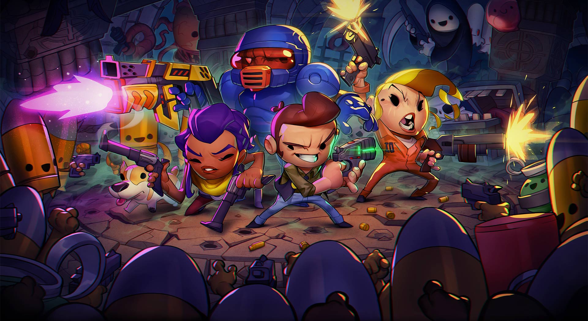 Devolver Digital anuncia Enter the Gungeon para PS4 e PC