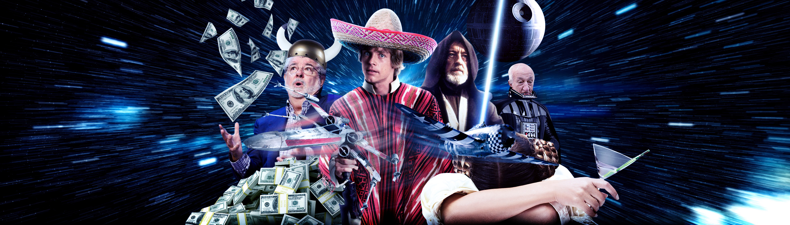 Capa do episódio A Revolução Star Wars