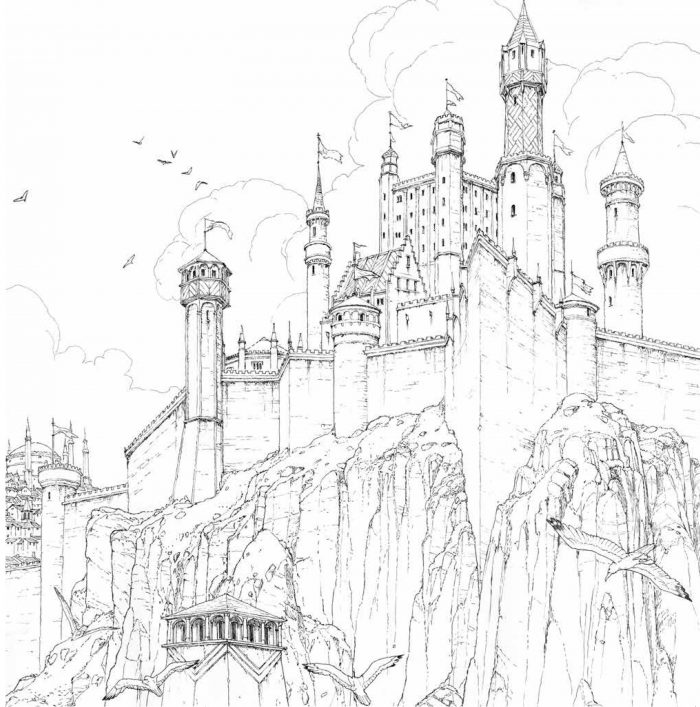 Game of Thrones Coloring Book - 3
