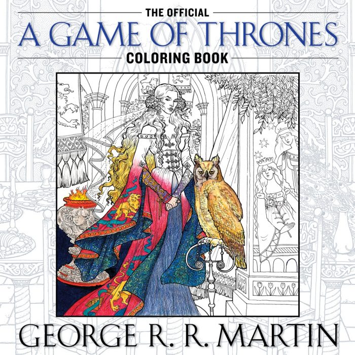 Game of Thrones Coloring Book - cover