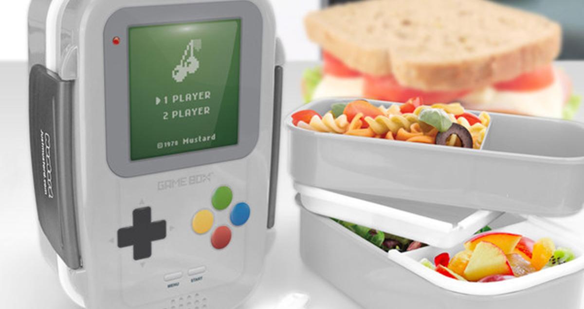 Game Box guarda o seu almoço da maneira mais estilosa possível