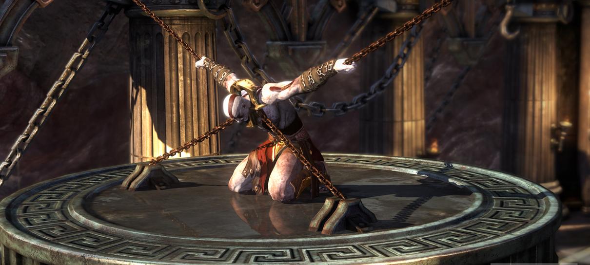 Kratos e Lara dividem os games a PS Plus de agosto