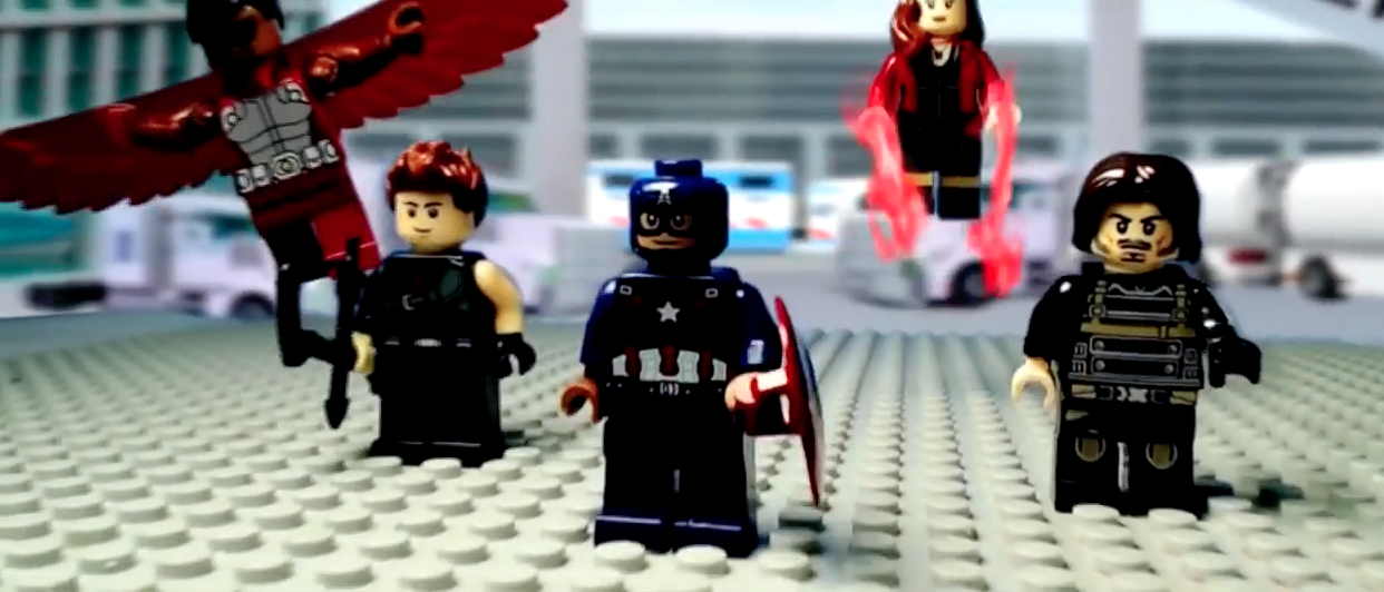 Trailer de Capitão América: Guerra Civil é refeito em LEGO