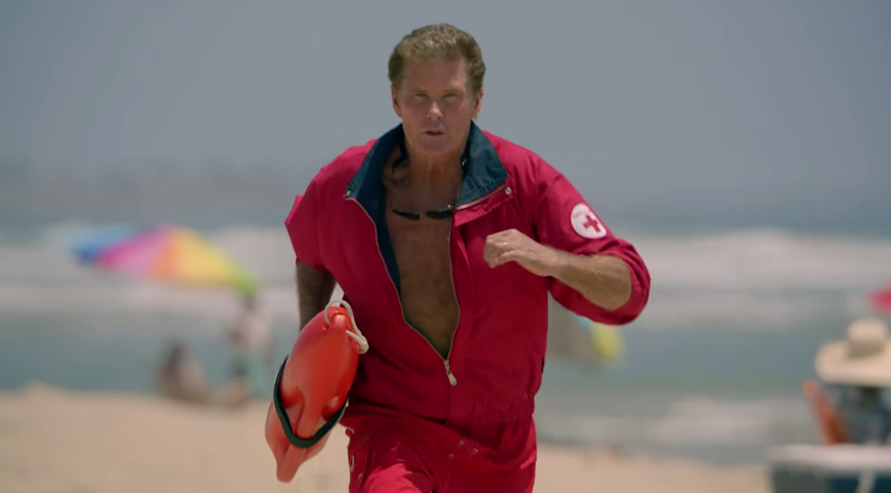 David Hasselhoff vai participar da adaptação cinematográfica de Baywatch