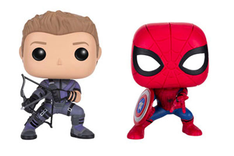 Marvel apresenta o Funko Pop do Homem-Aranha de Guerra Civil