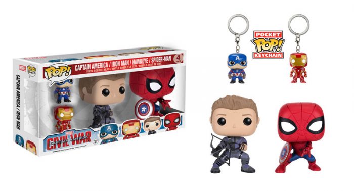 Homem-Aranha Guerra Civil Funko Pop
