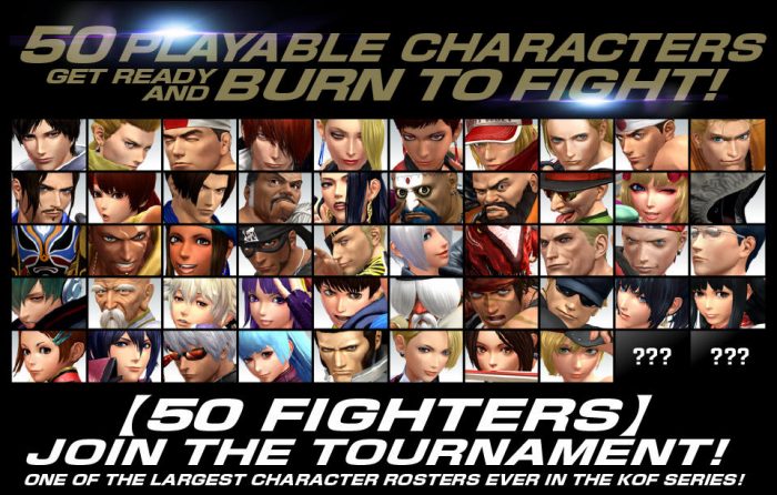 King of Fighters XIV Todos os Lutadores